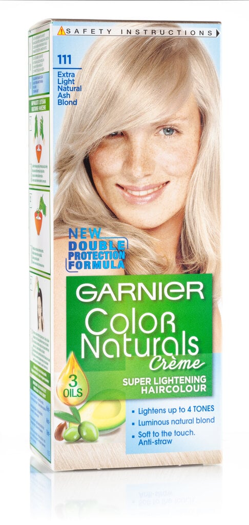 Pitkäkestäväinen hiusväri Garnier Color Naturals, Extra Light Natural Ash Blond hinta ja tiedot | Hiusvärit | hobbyhall.fi