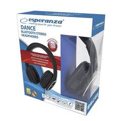 Esperanza Dance EH213K Black hinta ja tiedot | Kuulokkeet | hobbyhall.fi