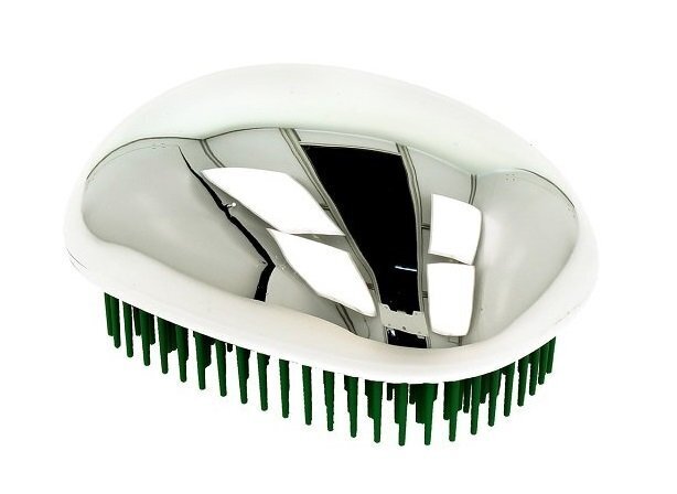 Twish Spiky Hair Brush 3 hiusharja , Shining Silver hinta ja tiedot | Hiusharjat, kammat ja sakset | hobbyhall.fi