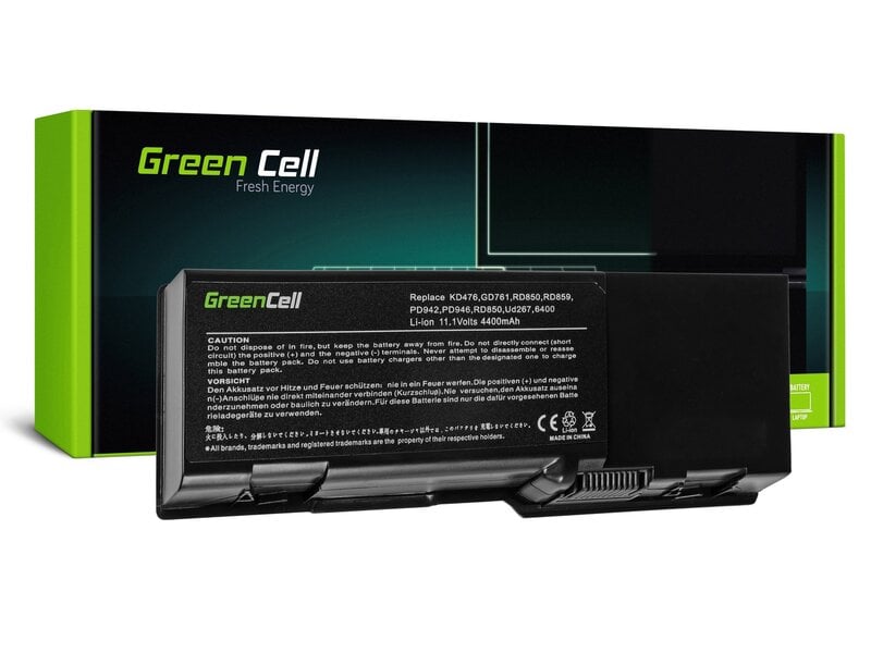 Green Cell Laptop Battery for Dell Vostro 1000 Inspiron E1501 E1505 1501 6400 Latitude 131L