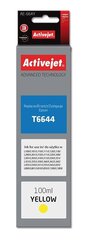 Ink ActiveJet Epson AE-664Y 100 ml keltainen T6644 väriainekasetti hinta ja tiedot | Laserkasetit | hobbyhall.fi