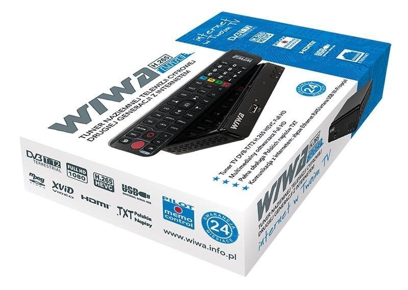 Tuner TV WIWA H.265 2790Z (DVB-T) hinta ja tiedot | Blu-ray- ja DVD-soittimet | hobbyhall.fi