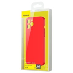 Puhelinkuori Baseus 64093-uniw iPhone 12 Pro Maxille, punainen hinta ja tiedot | Puhelimen kuoret ja kotelot | hobbyhall.fi