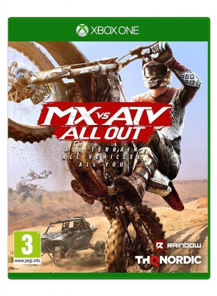 MX vs ATV All Out, Xbox One hinta ja tiedot | Tietokone- ja konsolipelit | hobbyhall.fi