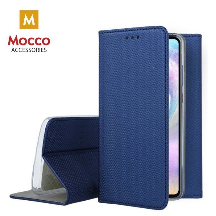 Mocco Smart Magnet Book Case For Xiaomi Mi 11 Blue hinta ja tiedot | Puhelimen kuoret ja kotelot | hobbyhall.fi