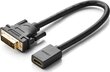 DVI M-F HDMI Ugreen (20118), 15 cm hinta ja tiedot | Adapterit | hobbyhall.fi