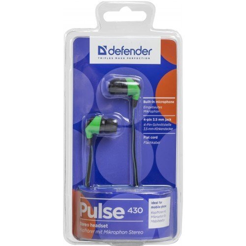 Defender Pulse-420 Black hinta ja tiedot | Kuulokkeet | hobbyhall.fi