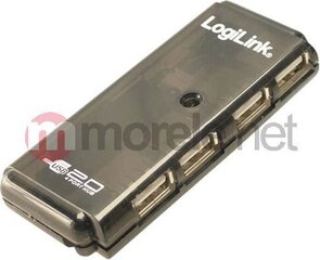 LogiLink HUB USB 2.0 4-porttia hinta ja tiedot | Adapterit | hobbyhall.fi