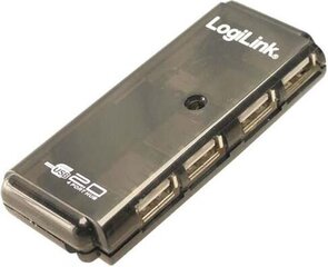 LogiLink HUB USB 2.0 4-porttia hinta ja tiedot | Adapterit | hobbyhall.fi