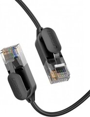 Ugreen NW122 verkkokaapeli RJ45, Cat.6A, UTP, 2 m, musta hinta ja tiedot | Ugreen Televisiot ja lisätarvikkeet | hobbyhall.fi