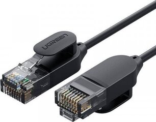 Ugreen NW122 verkkokaapeli RJ45, Cat.6A, UTP, 2 m, musta hinta ja tiedot | Ugreen Muut autoilun lisätarvikkeet | hobbyhall.fi