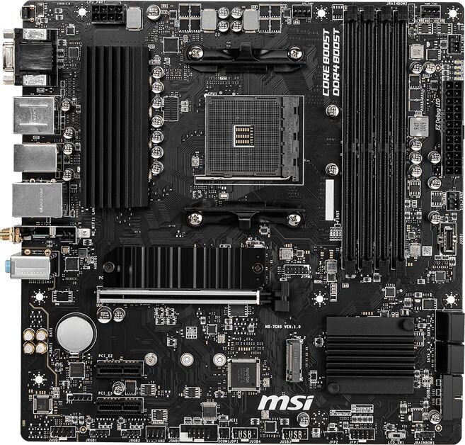 MSI B550M Pro-VDH Wifi hinta ja tiedot | Emolevyt | hobbyhall.fi