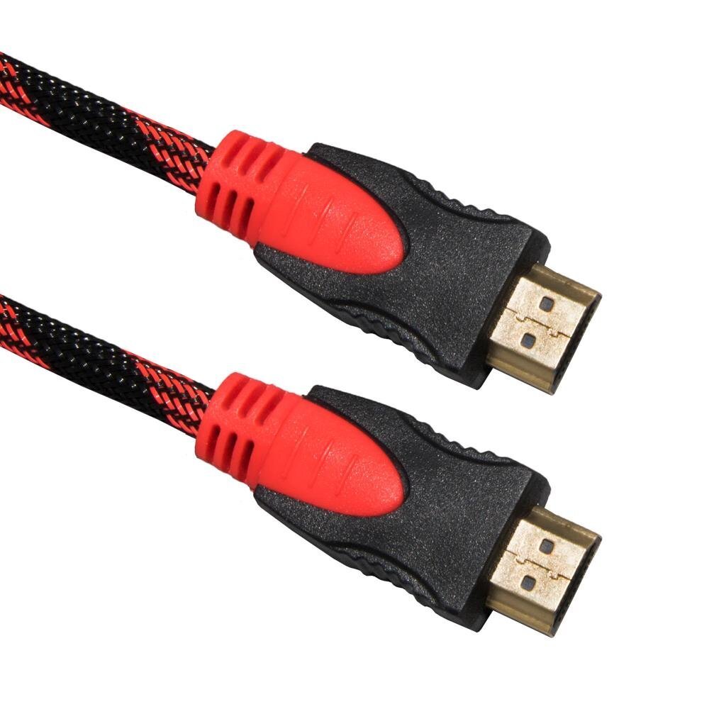HDMI-kaapeli Esperanza EB195 1.4 B 5 m musta/punainen hinta ja tiedot | Kaapelit ja adapterit | hobbyhall.fi