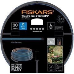 Fiskars Q5 puutarhaletku, 13mm (1/2 ”) 30 m hinta ja tiedot | Puutarhaletkut, kastelukannut ja muut kastelutarvikkeet | hobbyhall.fi