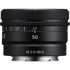 Sony FE 50mm F2.5 G (Black) | (SEL50F25G) hinta ja tiedot | Sony Puhelimet, älylaitteet ja kamerat | hobbyhall.fi