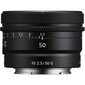 Sony FE 50mm F2.5 G (Black) | (SEL50F25G) hinta ja tiedot | Objektiivit | hobbyhall.fi