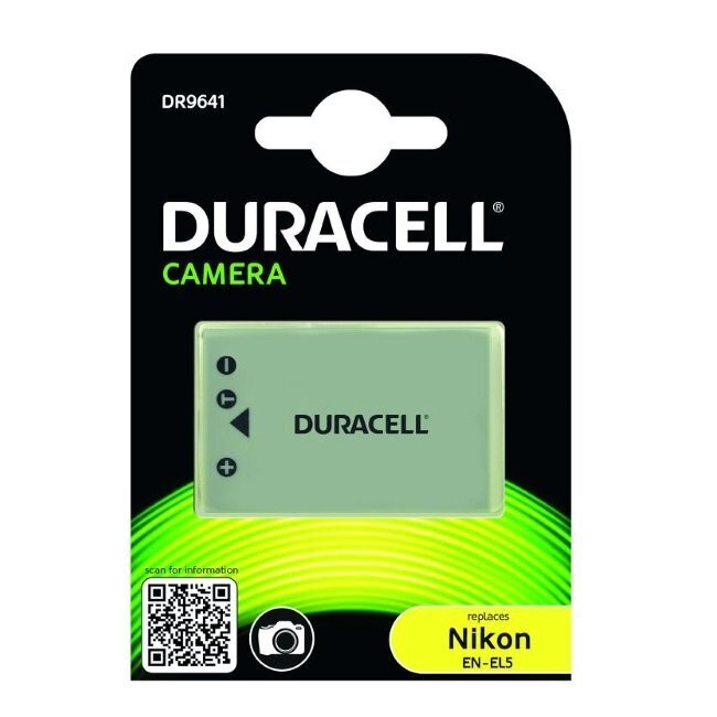 Duracell baterija, analogas Nikon EN-EL5, 1150mAh hinta ja tiedot | Kameran akut | hobbyhall.fi