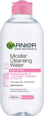 Garnier Skin Naturals misellivesi All in 1 400 ml hinta ja tiedot | Kasvojen puhdistusaineet | hobbyhall.fi