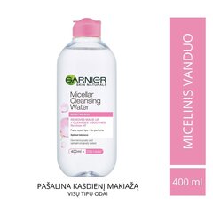 Garnier Skin Naturals misellivesi All in 1 400 ml hinta ja tiedot | Kasvojen puhdistusaineet | hobbyhall.fi