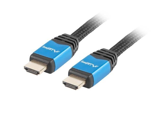 Lanberg CA-HDMI-20CU-0030-BL hinta ja tiedot | Kaapelit ja adapterit | hobbyhall.fi