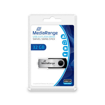 USB duomenų kaupiklis Mediarange 32GB MR911 hinta ja tiedot | Muistitikut | hobbyhall.fi