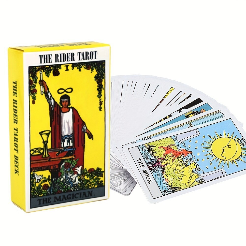 Ratsastaja Tarot-kortit, Aloittelijan Oraakkelikortit Peli hinta ja tiedot | Esoteria | hobbyhall.fi