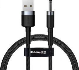 Cable Baseus USB - DC 3,5 mm, 2A, 1 m CADKLF-G1 hinta ja tiedot | Puhelinkaapelit | hobbyhall.fi