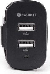 Platinet-laturi 2xUSB 3,4A + USB-C-kaapeli (44654) hinta ja tiedot | Platinet Puhelimet, älylaitteet ja kamerat | hobbyhall.fi