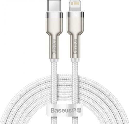 Kaapeli Baseus Lightning - USB-C, 2m CATLJK-B02 hinta ja tiedot | Puhelinkaapelit | hobbyhall.fi