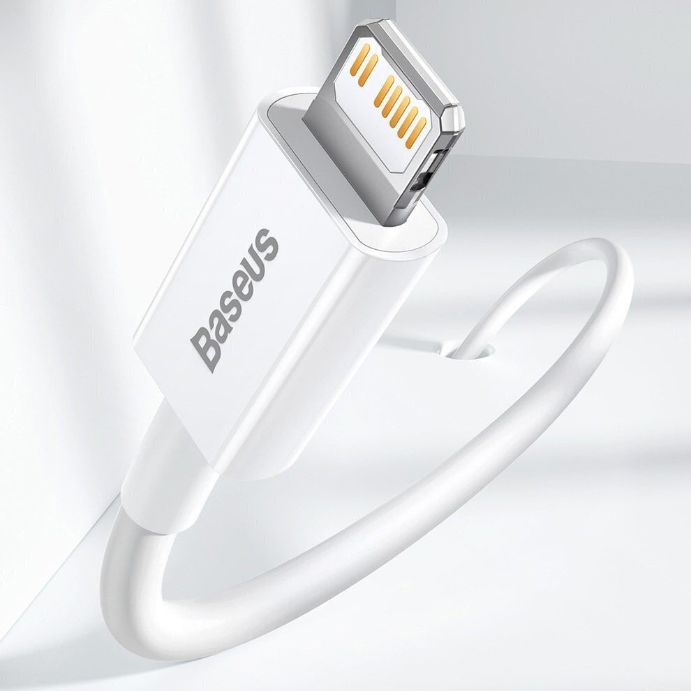 Kaapeli Baseus USB Type C - Lightning Power Delivery 20 W 0,25 m CATLYS-02 hinta ja tiedot | Puhelinkaapelit | hobbyhall.fi