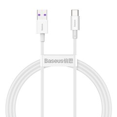 Kaapeli Baseus USB - USB Type C Power Delivery Quick Charge 66 W 6 A 1 m CATYS-02 hinta ja tiedot | Puhelinkaapelit | hobbyhall.fi