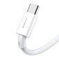 Kaapeli Baseus USB - USB Type C Power Delivery Quick Charge 66 W 6 A 2 m CATYS-A02 hinta ja tiedot | Puhelinkaapelit | hobbyhall.fi