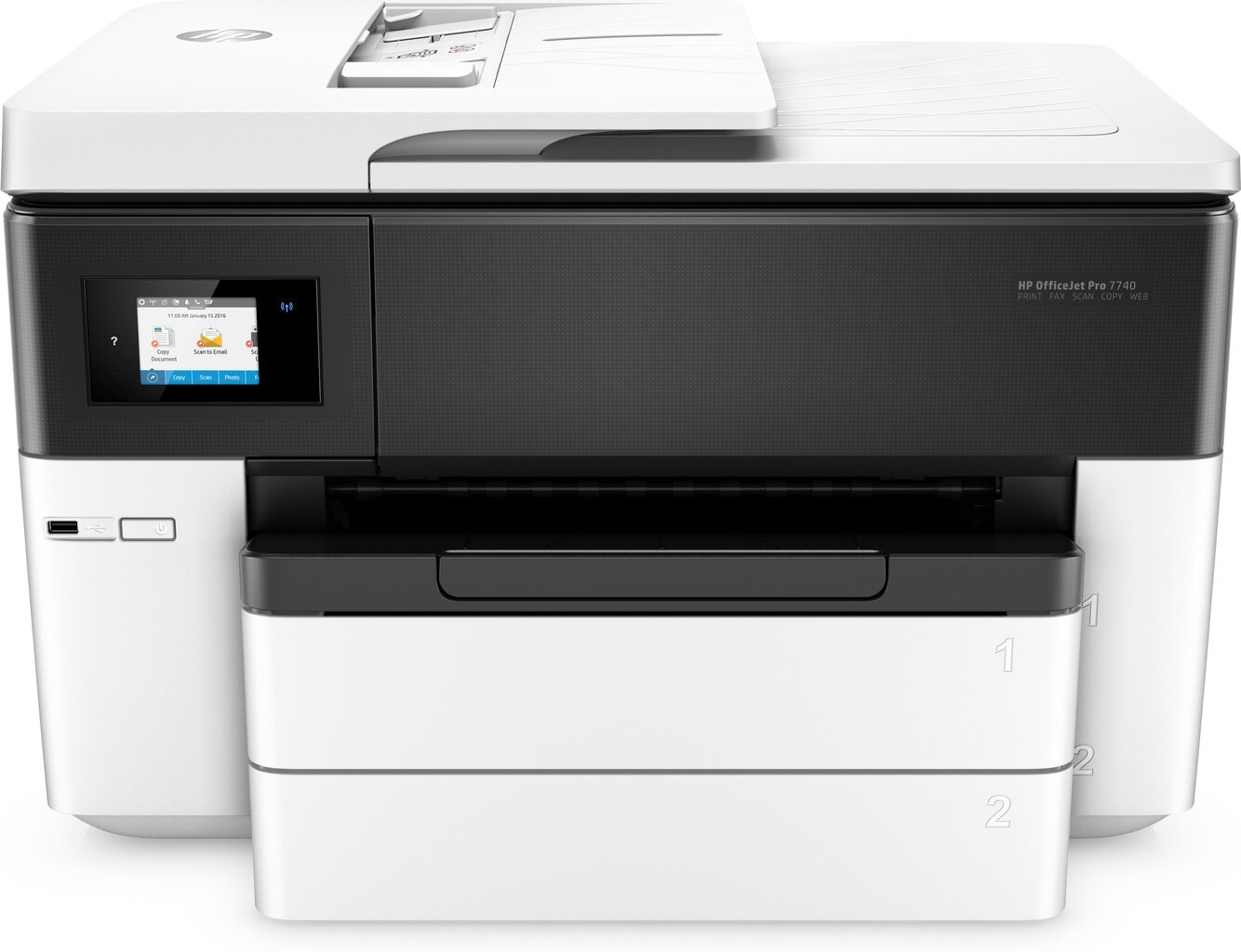 HP OfficeJet Pro 7740 Wide Format All-in-One -tulostin G5J38A hinta ja tiedot | Skannerit | hobbyhall.fi