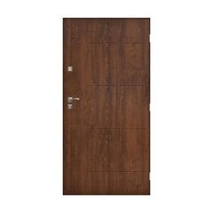 Teräksinen ulko-ovi Sedro Barcelona, oikea, pähkinäväri, 90 cm. hinta ja tiedot | Ulko-ovet | hobbyhall.fi