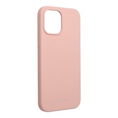 Silikonikotelo Mercury, iPhone 12 Pro Max, pinkki hinta ja tiedot | Puhelimen kuoret ja kotelot | hobbyhall.fi