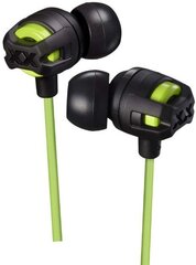 JVC HA-FX103M-G-E Xtreme Xplosives Headphones with remote & microphone Green hinta ja tiedot | Kuulokkeet | hobbyhall.fi