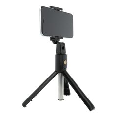 RoGer 2in1 Selfie Stick + Tripod Telescopic Stand hinta ja tiedot | Selfie-tikut ja -telineet | hobbyhall.fi