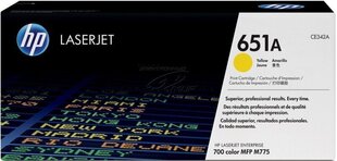 -Väriaine HP 651A Keltainen hinta ja tiedot | Laserkasetit | hobbyhall.fi