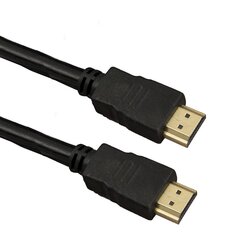 HDMI-kaapeli Esperanza EB188 V.1.4B 3 m musta hinta ja tiedot | Kaapelit ja adapterit | hobbyhall.fi