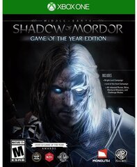 Middle-Earth: Shadow of Mordor GOTY, Xbox One hinta ja tiedot | Monolith Productions Tietokoneet ja pelaaminen | hobbyhall.fi