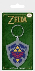 Legend of Zelda - Hylian Shield Rubber Keychain hinta ja tiedot | Pelien oheistuotteet | hobbyhall.fi