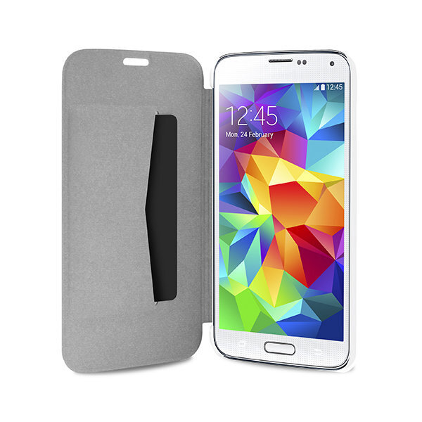 Suojakotelo Puro sopii Samsung Galaxy S5:lle, valkoinen hinta ja tiedot | Puhelimen kuoret ja kotelot | hobbyhall.fi