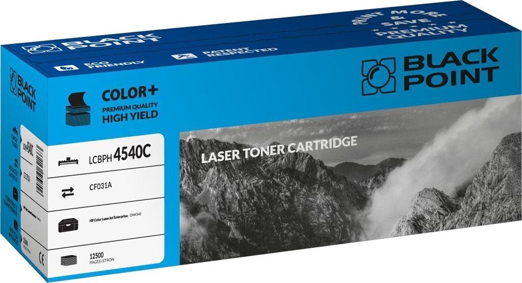 Toner Black Point LCBPH4540C | cyan | 12 500 pp | HP CF031A hinta ja tiedot | Laserkasetit | hobbyhall.fi