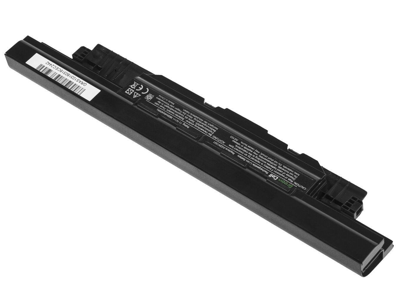 Green Cell Laptop Battery for Asus AsusPRO PU551 PU551J PU551JA PU551JD PU551L PU551LA PU551LD A32N1331 hinta ja tiedot | Kannettavien tietokoneiden akut | hobbyhall.fi