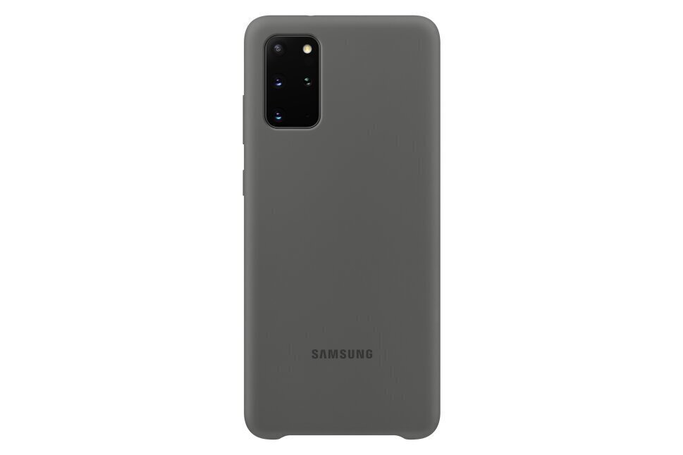 Silikonikotelo Samsung Galaxy S20+:lle, harmaa hinta ja tiedot | Puhelimen kuoret ja kotelot | hobbyhall.fi