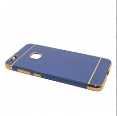 Mocco Exclusive Crown Back Case Silicone Case With Golden Elements for Samsung J327 Galaxy J3 Prime (2017) Dark Blue hinta ja tiedot | Puhelimen kuoret ja kotelot | hobbyhall.fi