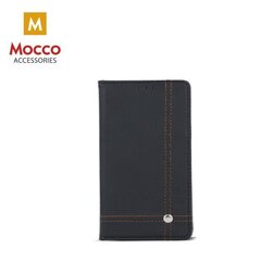 Mocco Smart Focus Book Case For LG K10 (2017) X400 / M250N Black / Brown hinta ja tiedot | Puhelimen kuoret ja kotelot | hobbyhall.fi