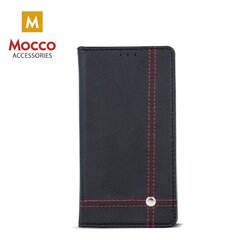 Mocco Smart Focus Book Case For LG X Power 2 / K10 Power Black / Red hinta ja tiedot | Puhelimen kuoret ja kotelot | hobbyhall.fi