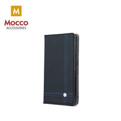 Mocco Smart Focus Book Case For LG X Power 2 / K10 Power Black / Blue hinta ja tiedot | Puhelimen kuoret ja kotelot | hobbyhall.fi