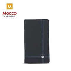 Mocco Smart Focus Book Case For LG X Power 2 / K10 Power Black / Blue hinta ja tiedot | Puhelimen kuoret ja kotelot | hobbyhall.fi